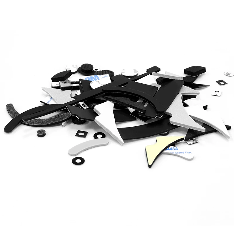 Die Cut Food Grade Closed-cell Epdm Foam Silicon Edging Neoprene Rubber Sheet Pad Rubber Bumper Rubber Feet