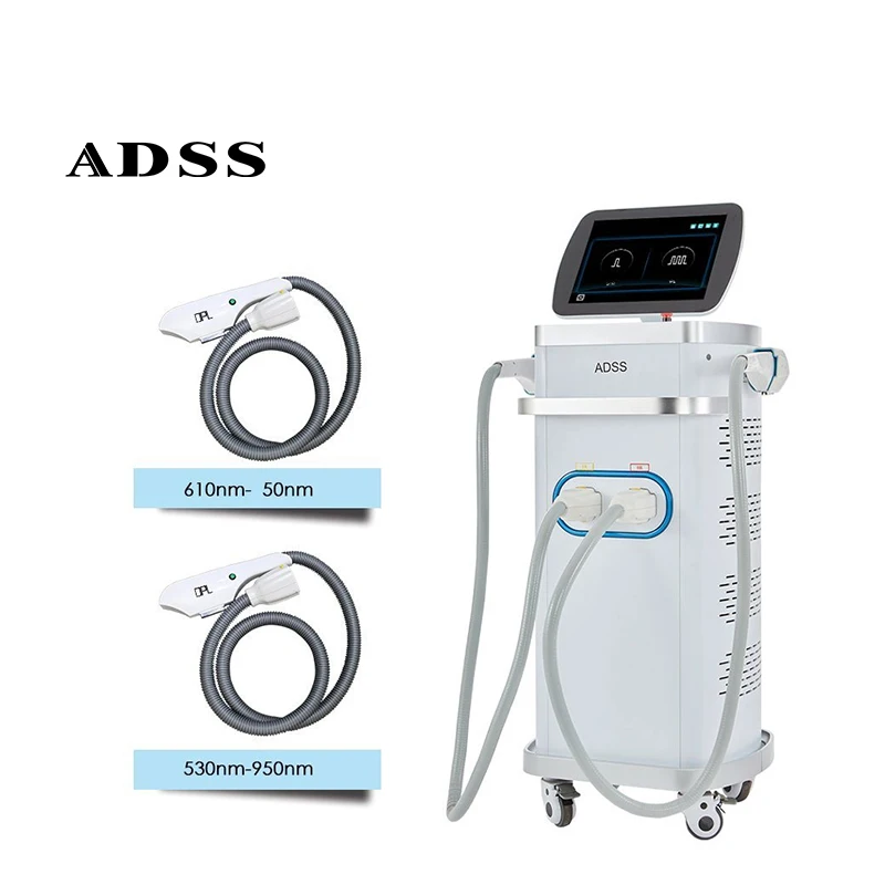 ADSS 808nm Diode Laser Ipl Hair Removal Skin Rejuvenation 2000w Ipl Hair Removal Beauty Machine