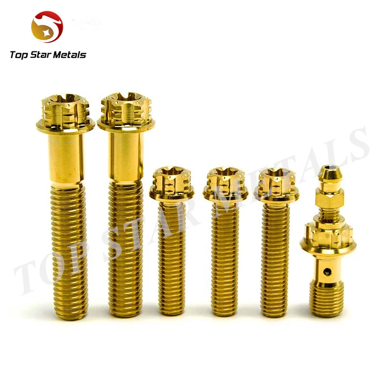 TITST  Titanium Brake Lever Bolts Kit for Brembo RCS/RCS CC Left and Right Brake Master Cylinder