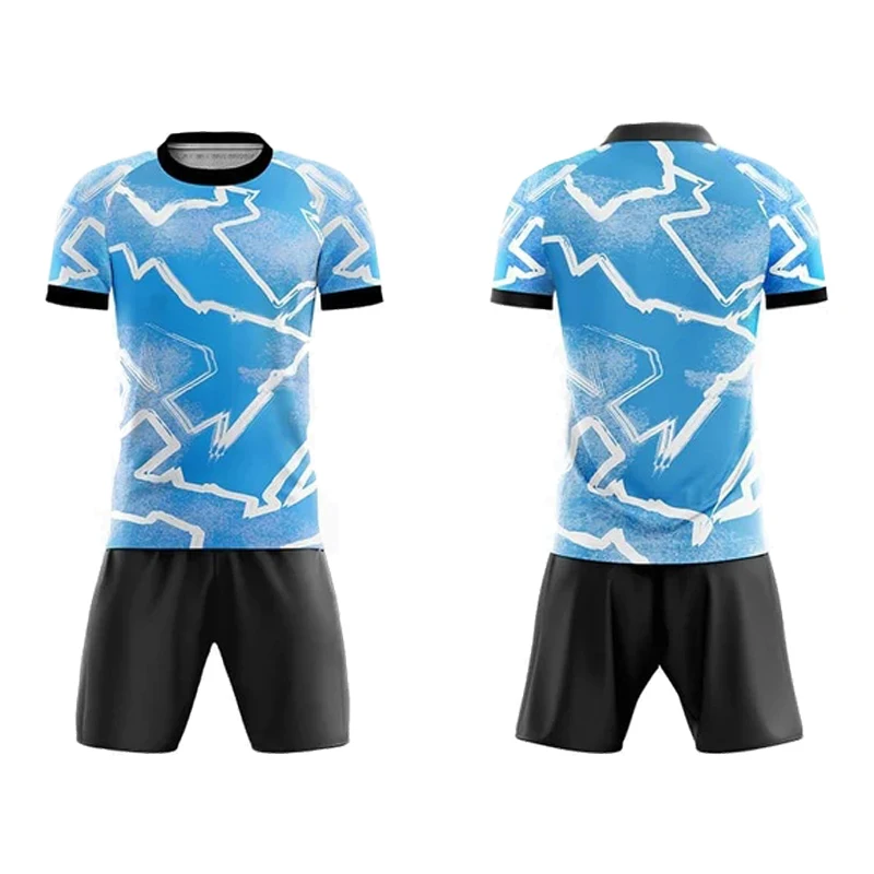 High Quality Wholesale Blank Football Training Wear Classic High Quality Jerseys Soccer Uniform Football T-Shirt