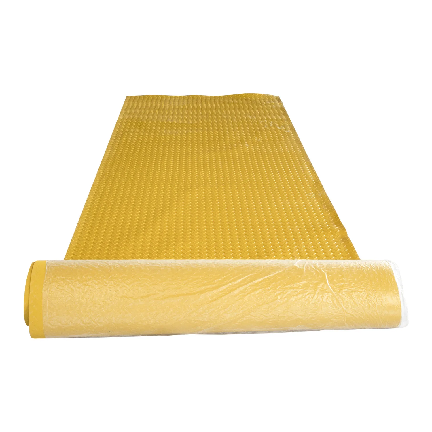 High Quality Yellow color Anti-slip Mats Diamond Pattern  Rubber Sheets