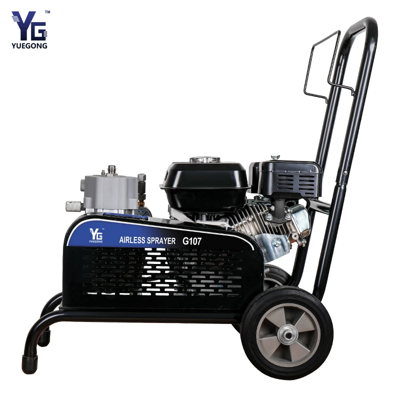 Gasoline Power Diaphragm Emulsion Paint Spray Machine Tooling Ultra-thin Fireproof Coating Sprayer