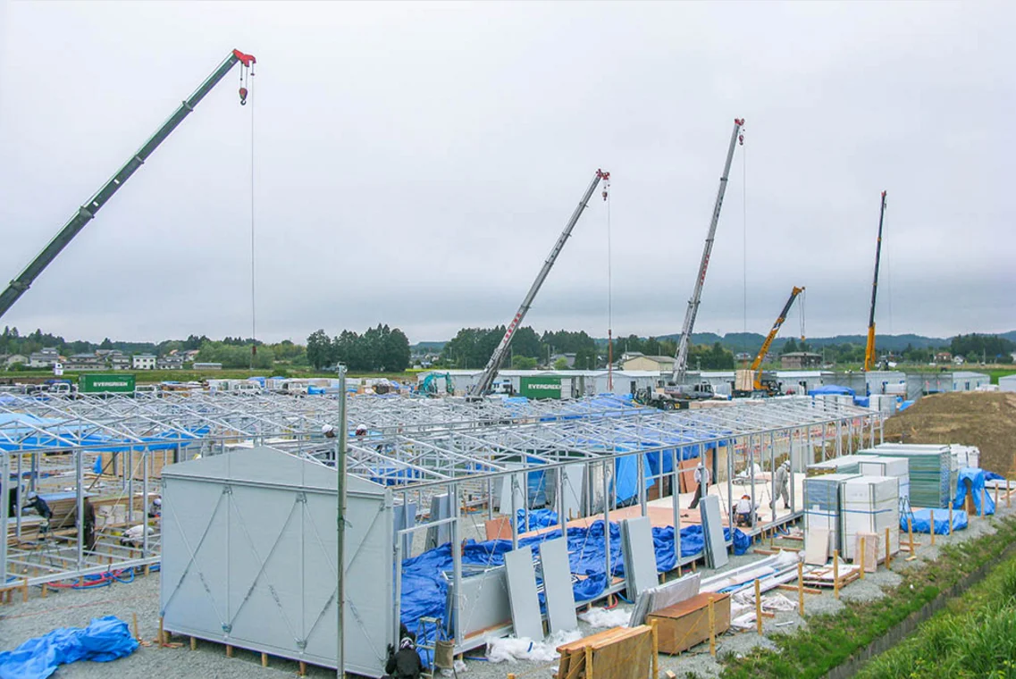 K Type Modular House and Car Garage Economical Labor Camp for Construction Sites Versatile Use for Warehouse Office Workshop