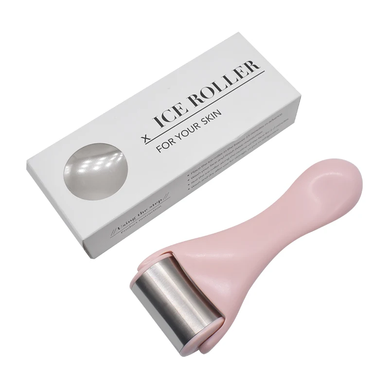 Wholesale Custom Logo Face Eye Massager Anti Puffiness Firming Cold Ice Face Fit Roller