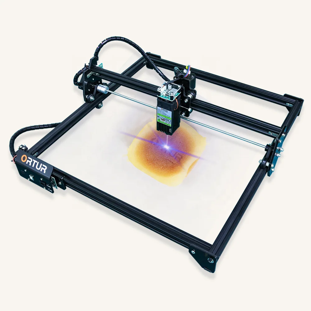 
2021 Desktop CNC Router Ortur Laser Master 2 High Security Laser Engraving and Cutting Machine Potable Engraver Easy Operation 