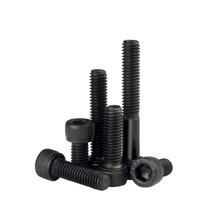 M3 M4 M5 M6 M8 Alloy steel grade 12.9 black oxide hexagon socket head bolt cup head cylindrical head allen screws