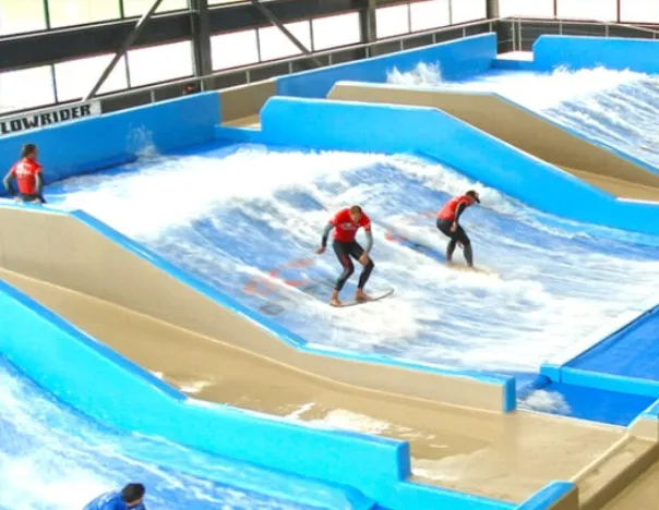 high quality Surf swimming Pool Big Water Slide Play Ground Equipment for sale