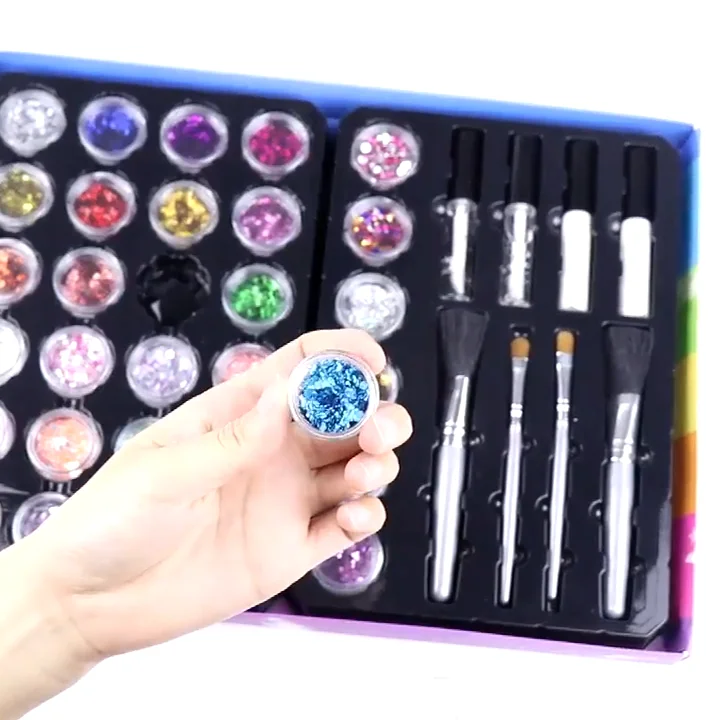 Cosmetic Chunky Glitter for Face Body and Hair Makeup