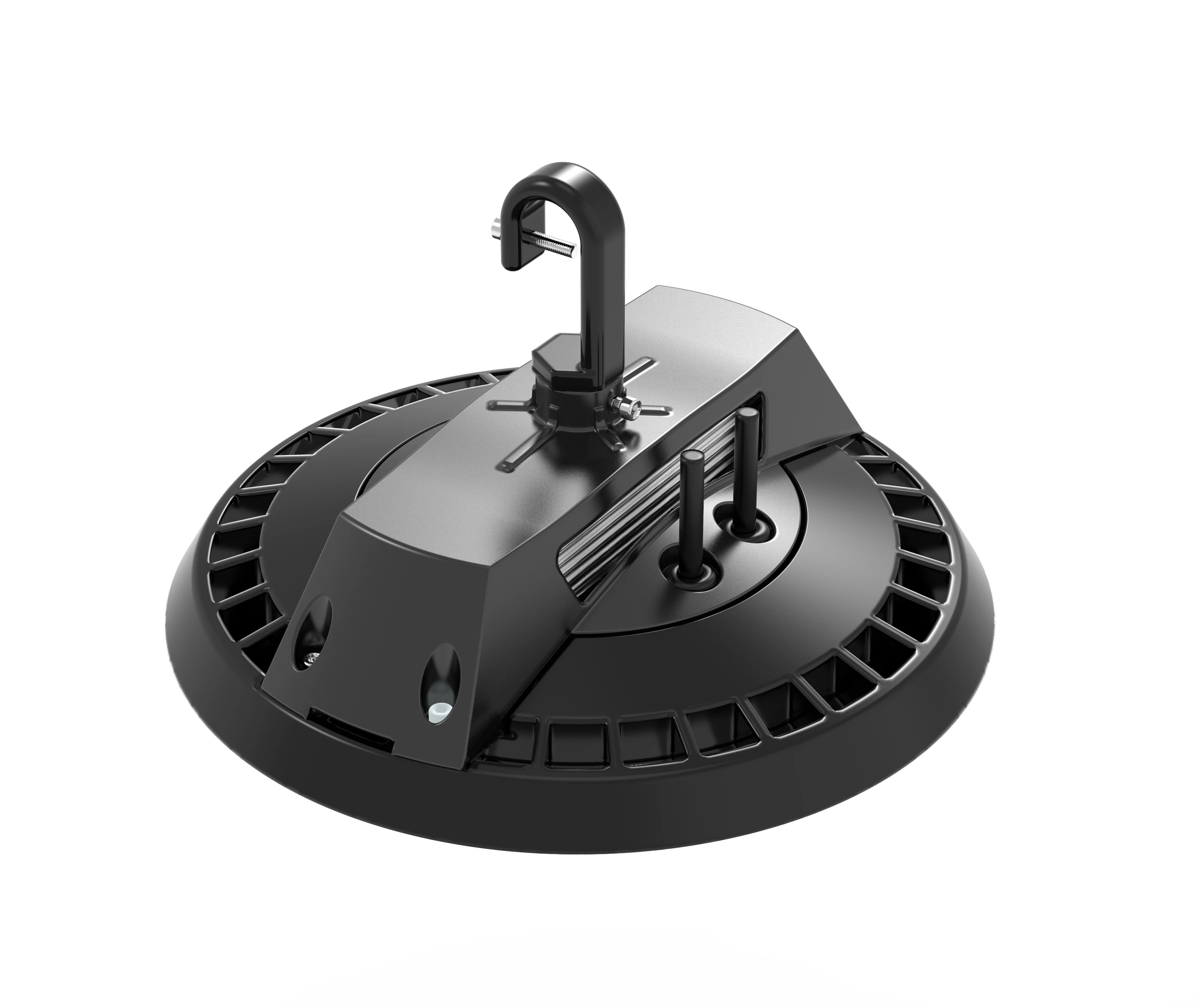 Industrial for warehouse/supermarket microwave sensor dimmable 100w 150w 200w ufo led high bay light