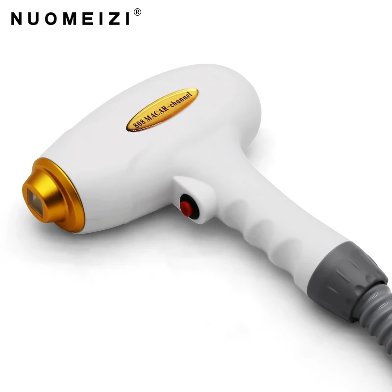 Diode depilator handle 755nm Laser Hand Piece For Laser Diode Hair Removal From