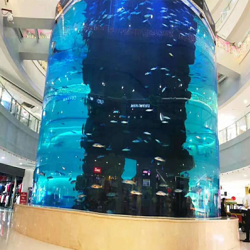Wholesale hot sell acrylic fish tank/large aquarium for sale,aquarium jellyfish,aquarium decoration