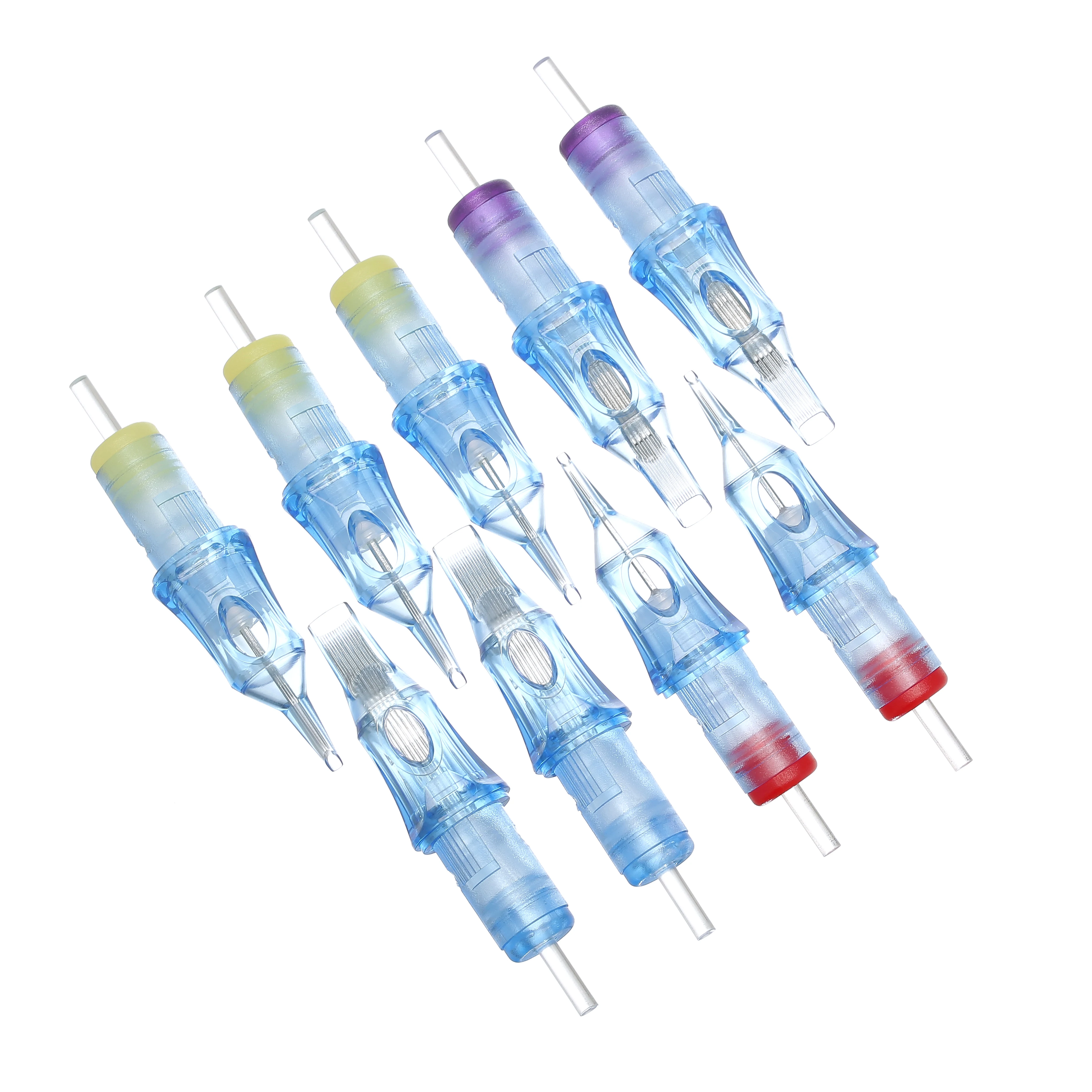 Premium Material Tattoo Cartridge Needle Membrane System 100% EO Gas Package Tattoo Cartridges