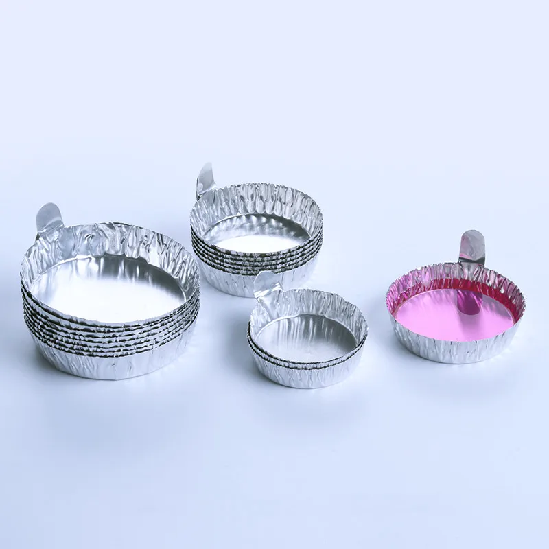 Одноразовые алюминиевые блюда для взвешивания 30 мл 42 60 с
