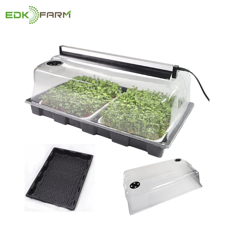 Тепличное оборудование садоводство microgreens Светодиодная лента освещение для выращивания растений пластиковые