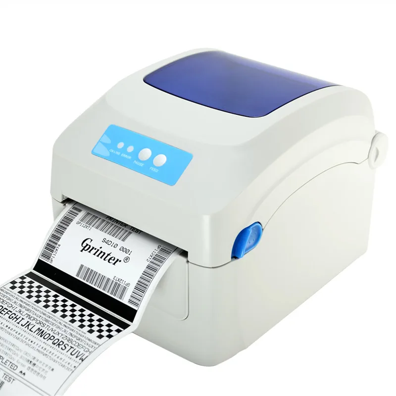 Gprinter 120mm direct thermal label printer USB barcode printer GP-1324D