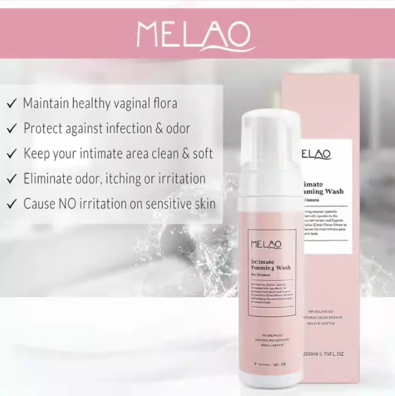 Customized OEM feminine wash for women summer eve ph balance and odor yoni feminine wash hygiene