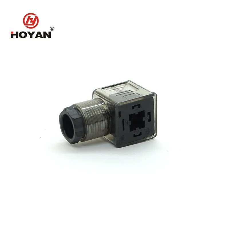 Waterproof DIN 43650 electric valve socket type A  plug solenoid valve connector