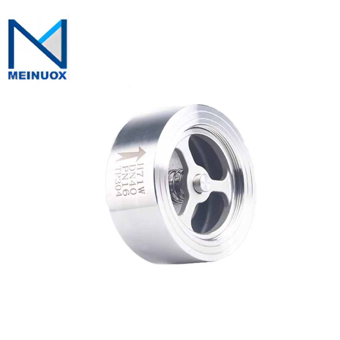 Meinuox Anti Leak DIN Stainless Steel 304 Liquid Control DIN Sanitary Clamp Pipe Connect Non Return Check Valve