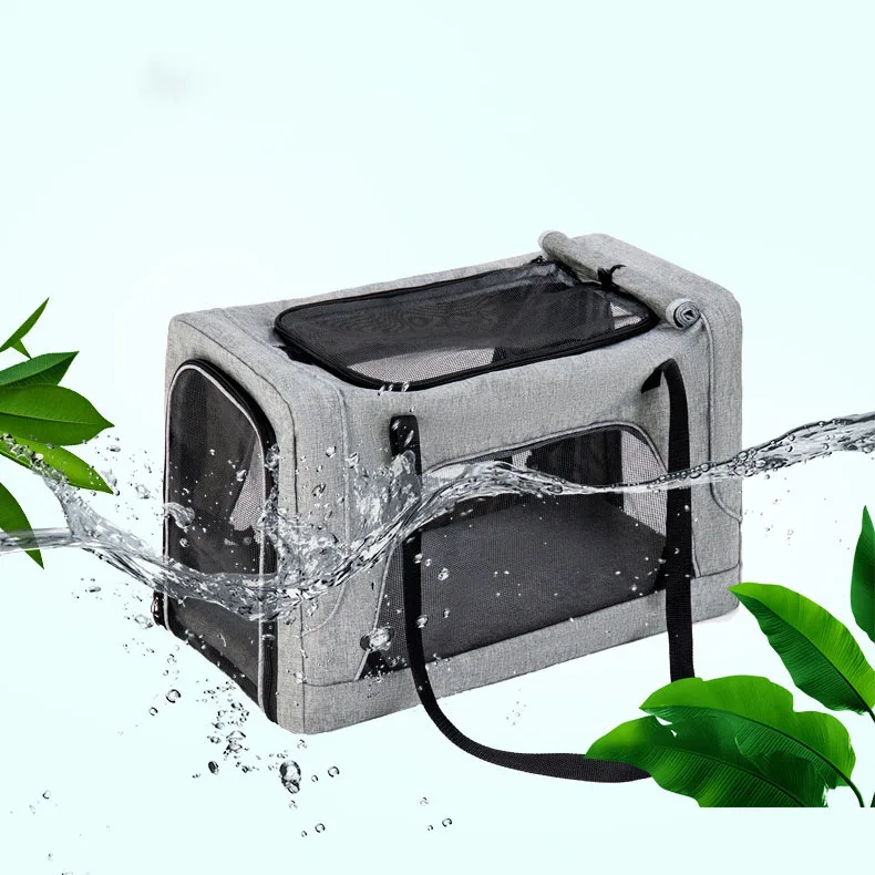 Luxury pet stroller travel 4 wheel dog strollers outdoor double dogs pet stroller trolley for dogs