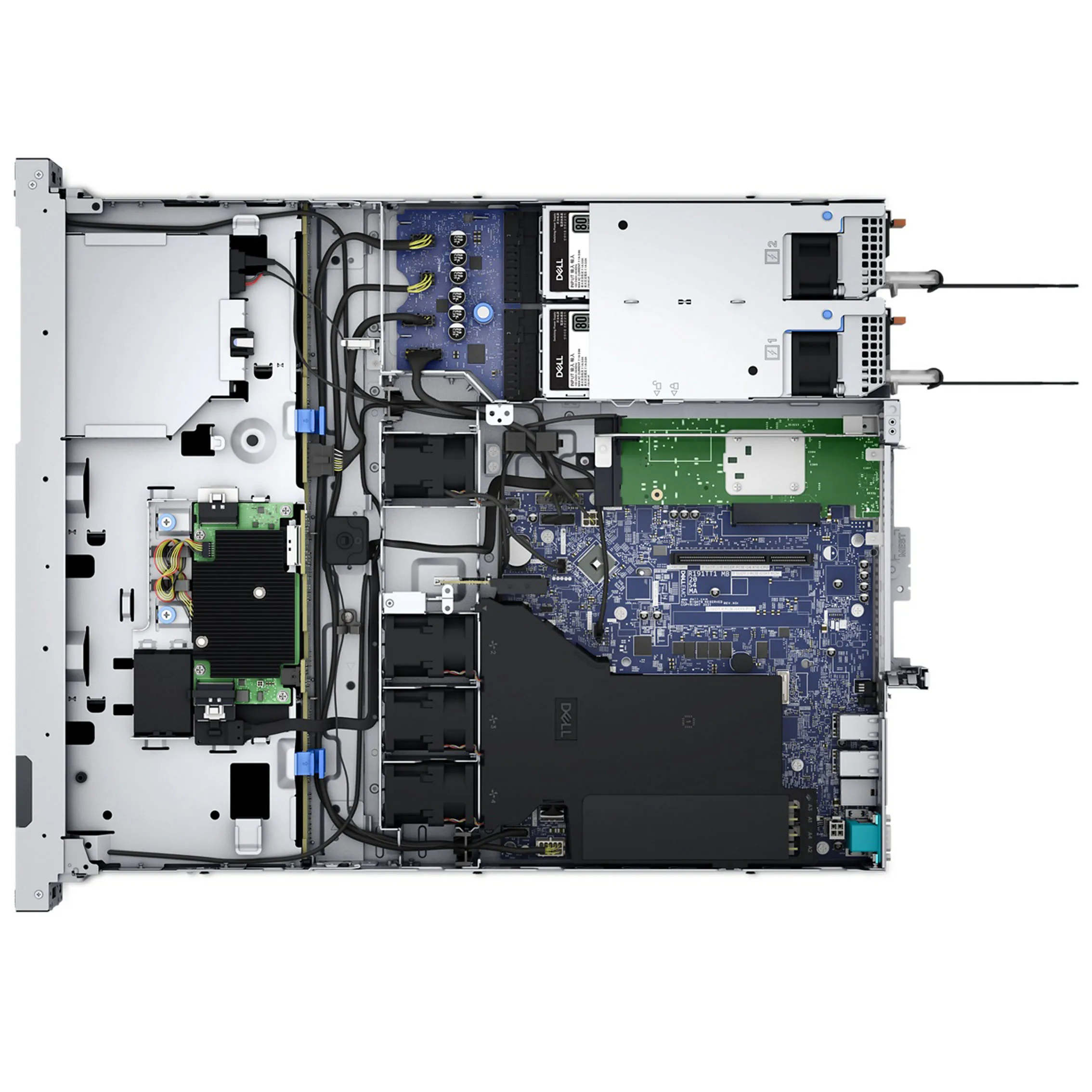 Server computer 100% new Dell R350 1U rack server Poweredge R350 server Xeon E-2314 8GB 1TB good price to ship