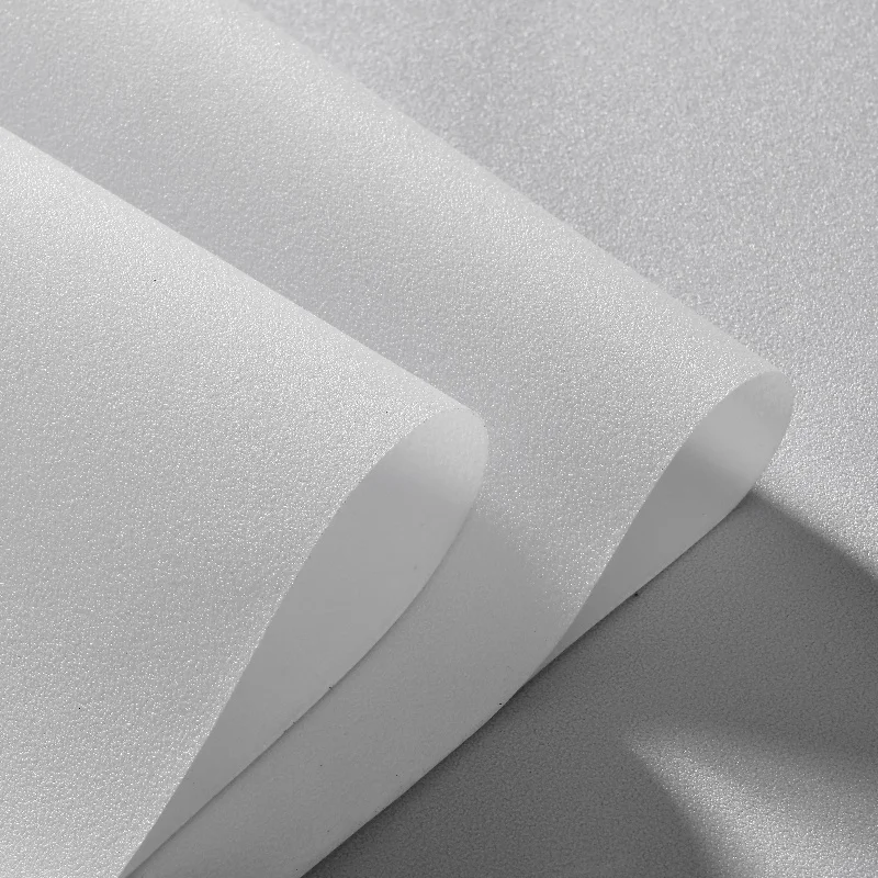 Static Adsorption Translucent Pure Frosted Glass Film Environmental Friendly Privacy Protection Living Room Interior Glass Film