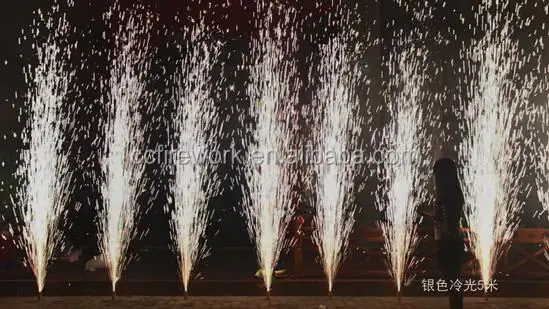 Stage Ice Fountain Waterfall Fireworks for wedding/4M30S indoor cold pyro fireworks with smokeless