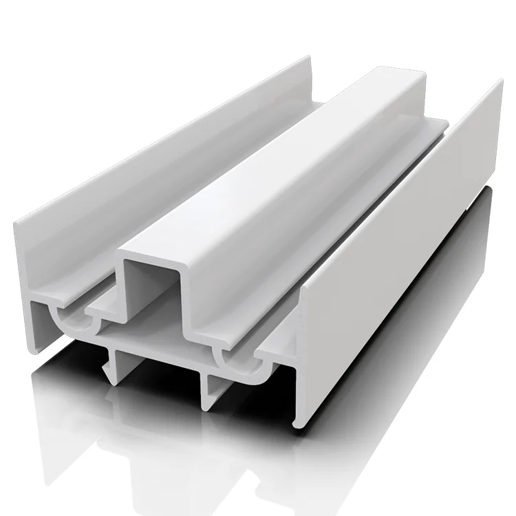 High Quality New Design Upvc Conch Lead Free Rectangular Pvc Chamfer Polish H Shaped Plastic Extrusion Profile