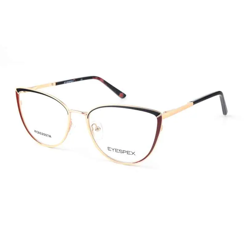 Optical Glasses Manufacturers Custom Logo Optical Glass Stainless Steel with Double colors Plating Process For Men and Women