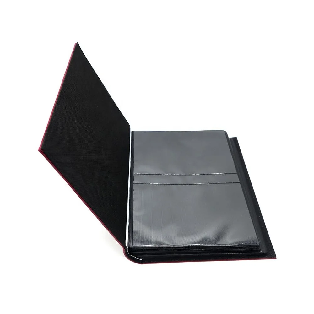 Лидер продаж, экологически чистый высококачественный индивидуальный прозрачный пластиковый ПВХ-альбом в твердой обложке