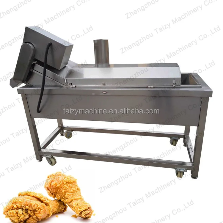 Continuous Conveyor Gas Type  Chin Chin French Fries Groundnut Peanut Frying Machine Industrial Deep Fryer