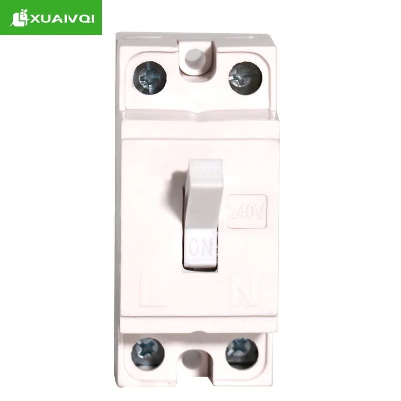 Professional XUANQI NT50-32 1.5kA AC 110VAC/220VAC MCB 2 Poles RCBO Safety Air Circuit-Breaker NT50