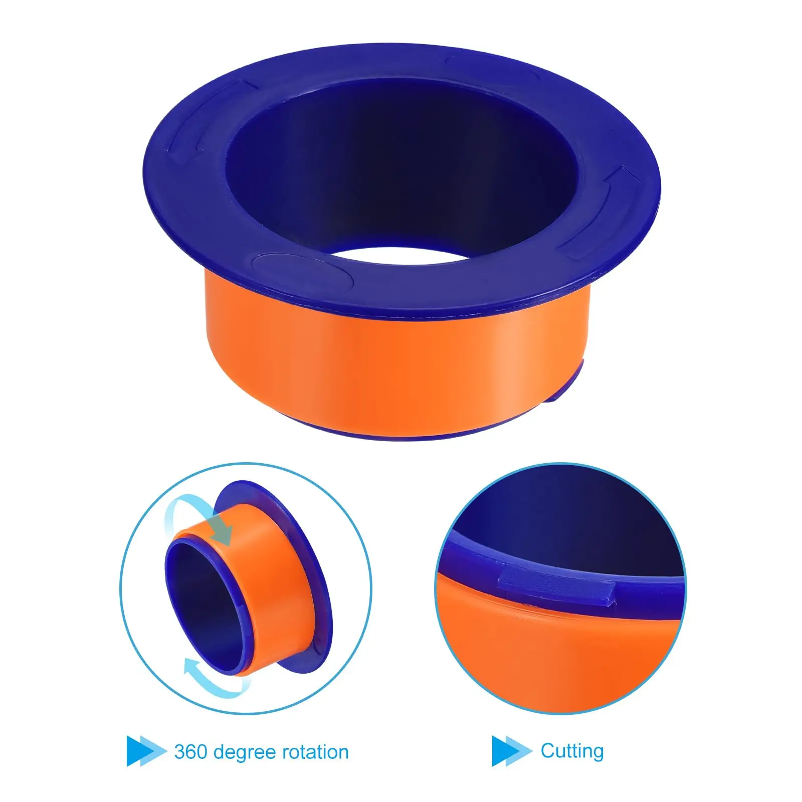 Free Sample Wrap Film Handle Hand Protect Cover Use Plastic Hand Machine PE Stretch Film Dispenser Holder Film Special Tool