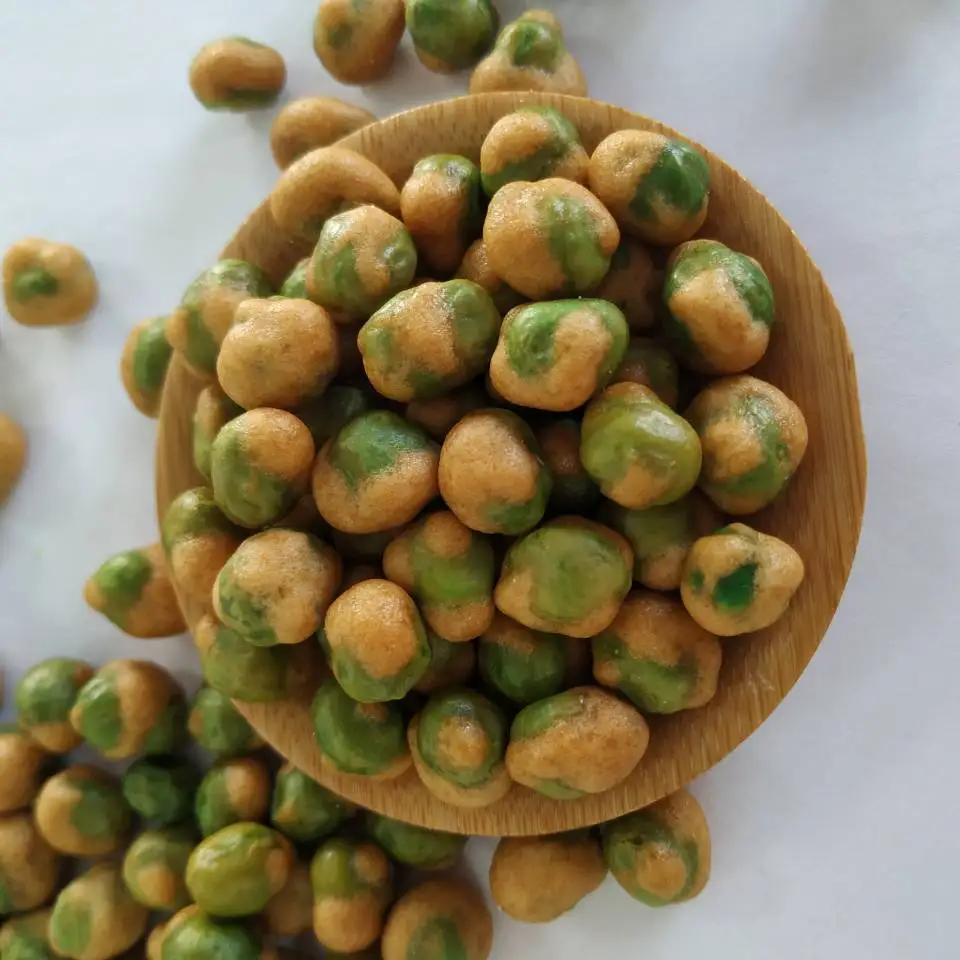 
Factory Green Beans Snack / soy sauce flavor Coated Peas Green Pea 