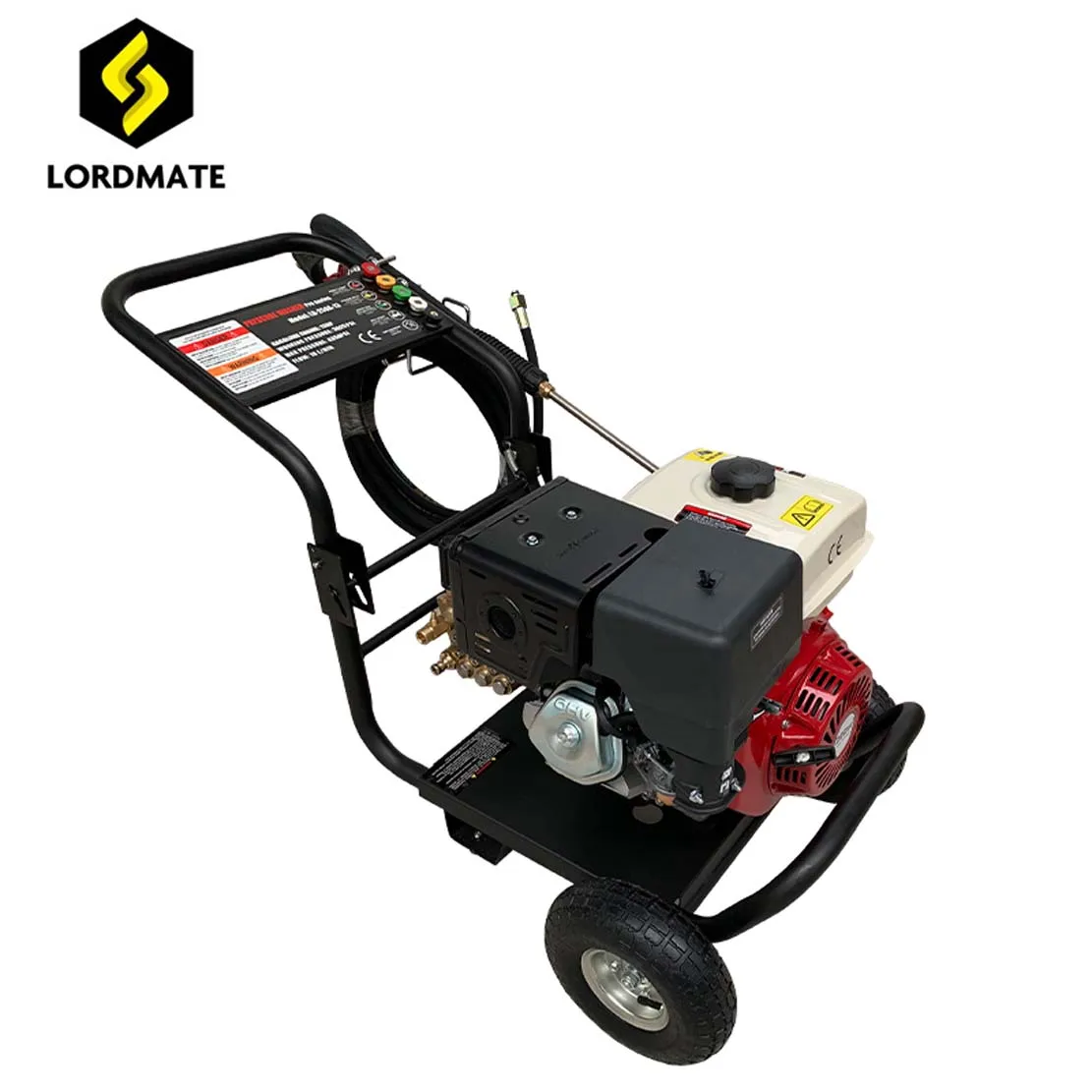 LORDMATE 7HP 3000psi pressure washer water jet roof cleaning machine