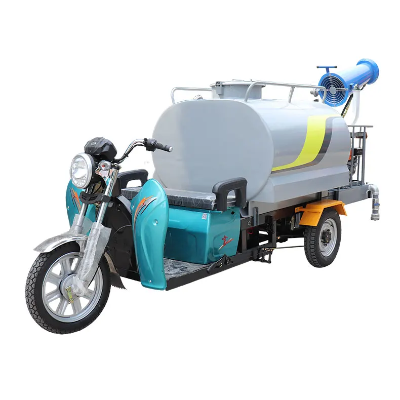 BY-X15 Small Water Tanker Tricycle Powered by Battery