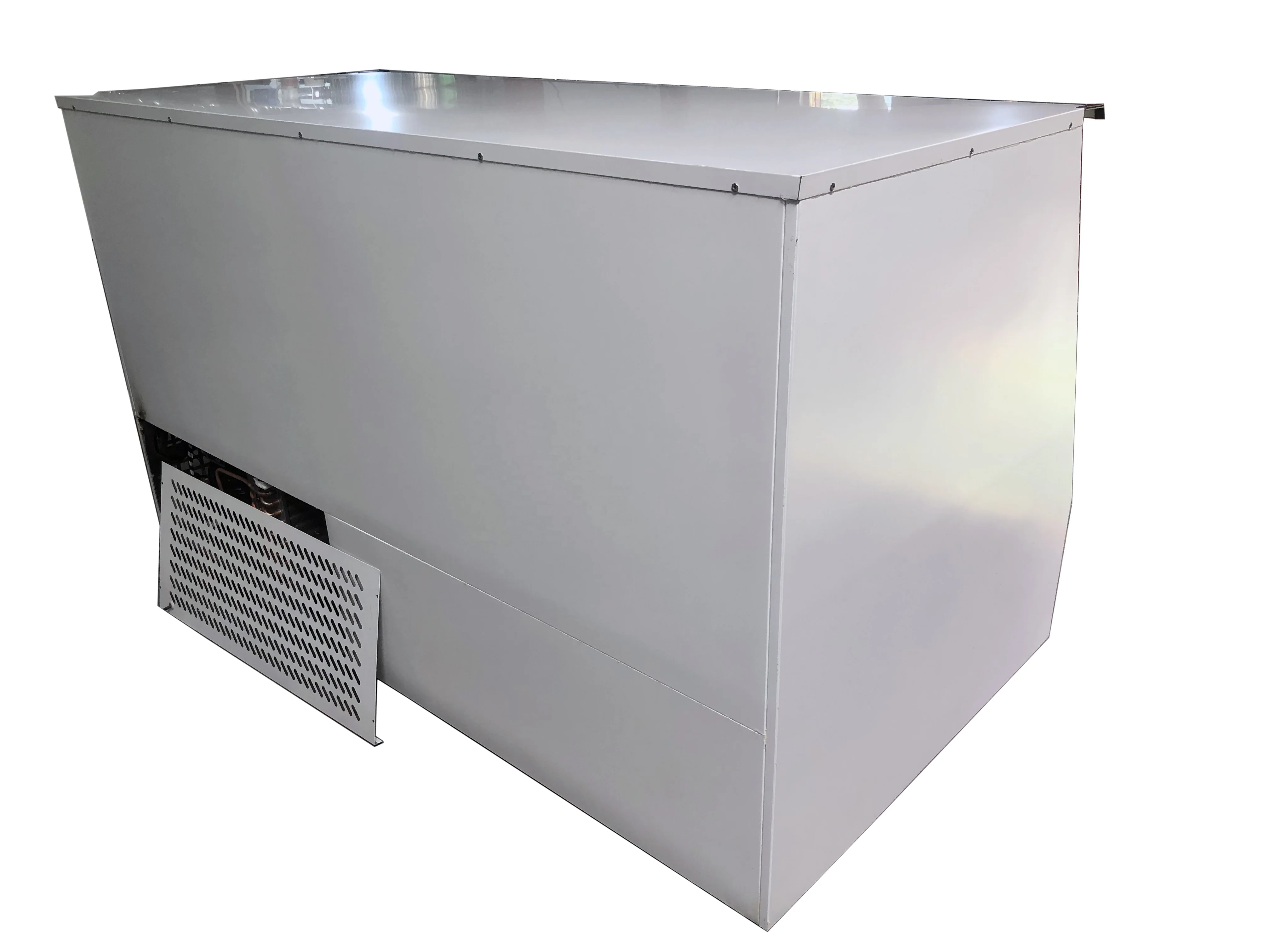 Under Mounted Unit Ice Freezer 400 Liters Restaurant Equipment Outdoor Ice Merchandiser Mobile Ice Bin