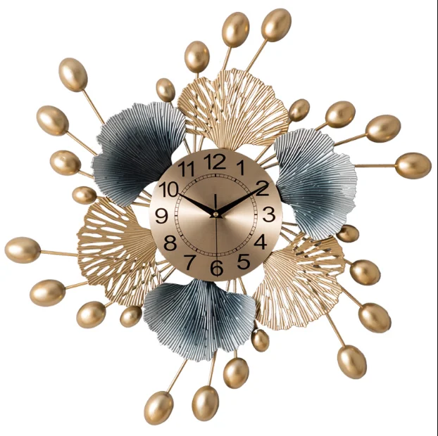 Bucks Home  Metal Art Decoration Metallic Iron Wall Clock Decoration Metal Wall Clock Manufacturer And Exporter