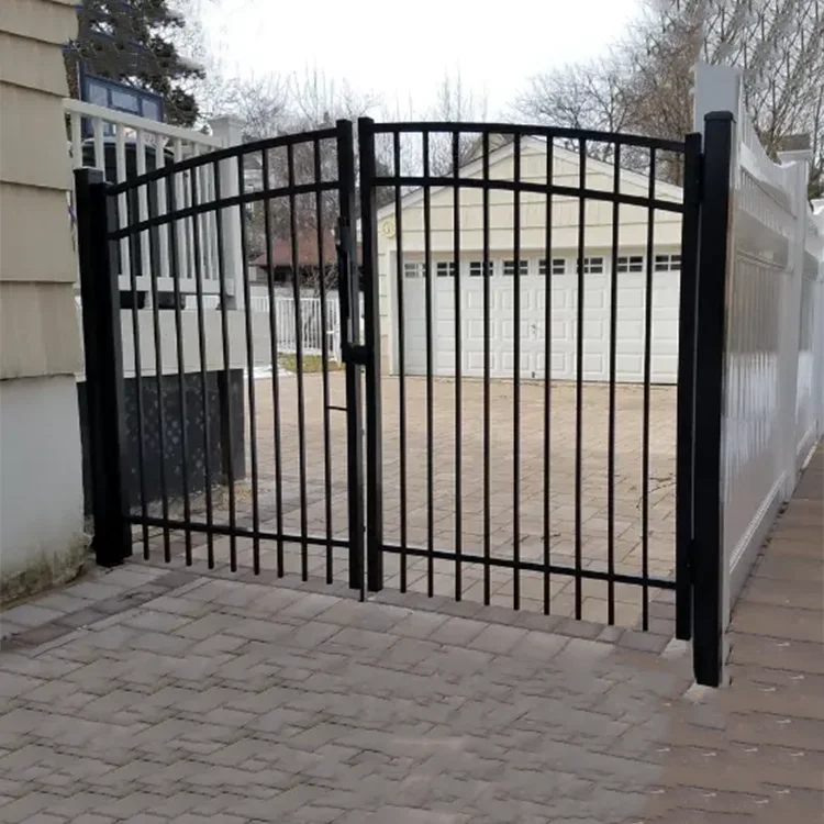 Более дешевый декоративный кованый стальной стержень для ворот забора