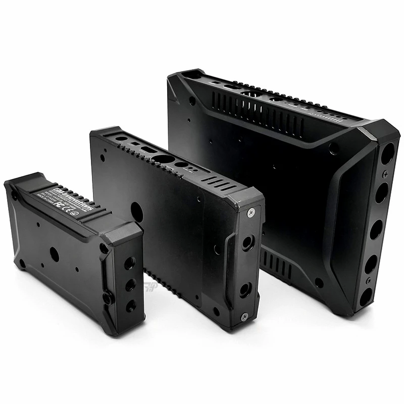 Custom milling casting machined Anodized CNC aluminum enclosure box in electronic&instrument enclosures Aluminum Box