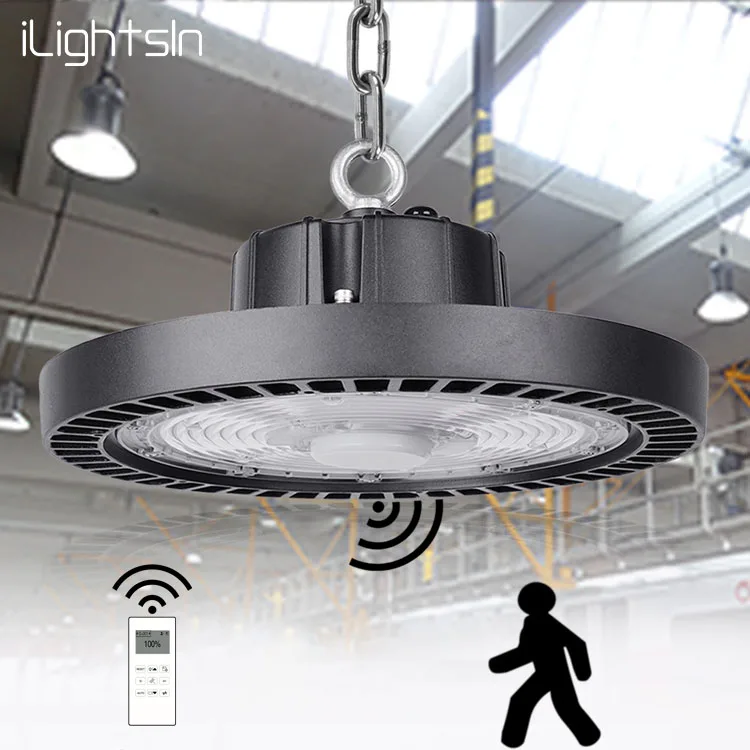 fast shipping ufo led high bay 100w 150w 200w dlc commercial industrial warehouse workshop light