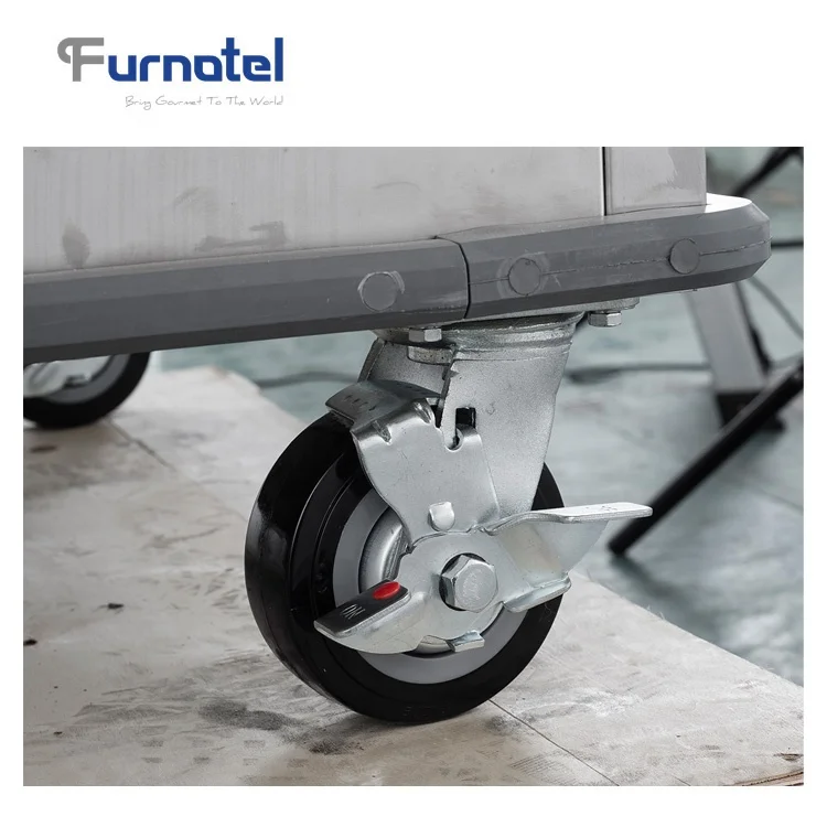 Commercial  Insulated Heated Food Holding Cabinet 11 Layer Food Warmer with Solid Stainless Steel Door