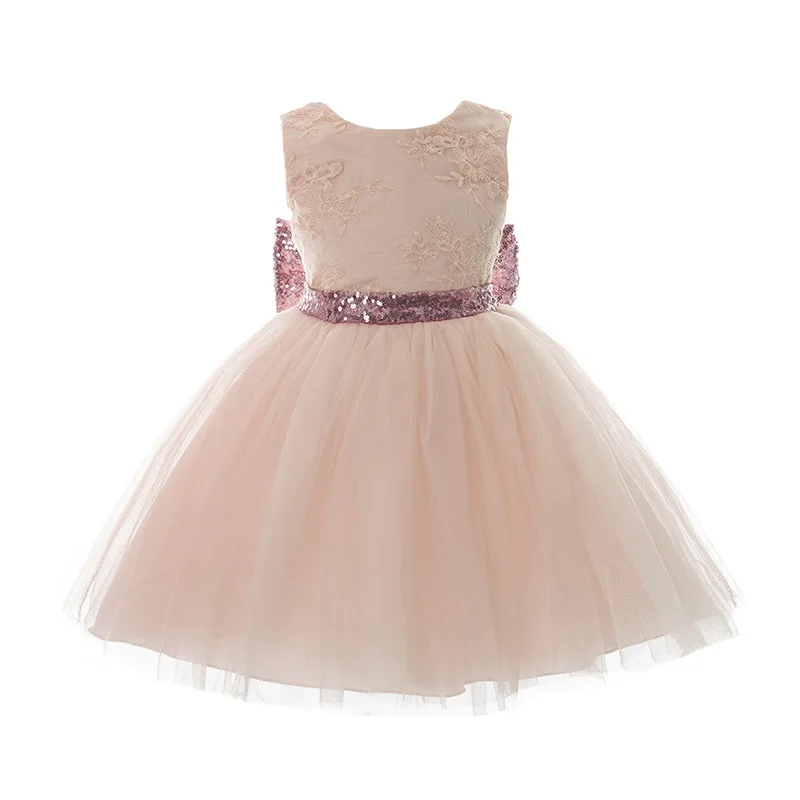 Baby Girl Dress 1 Year Birthday Toddler Girl Clothes Lace Christening Gown Princess Infant Party Dresses