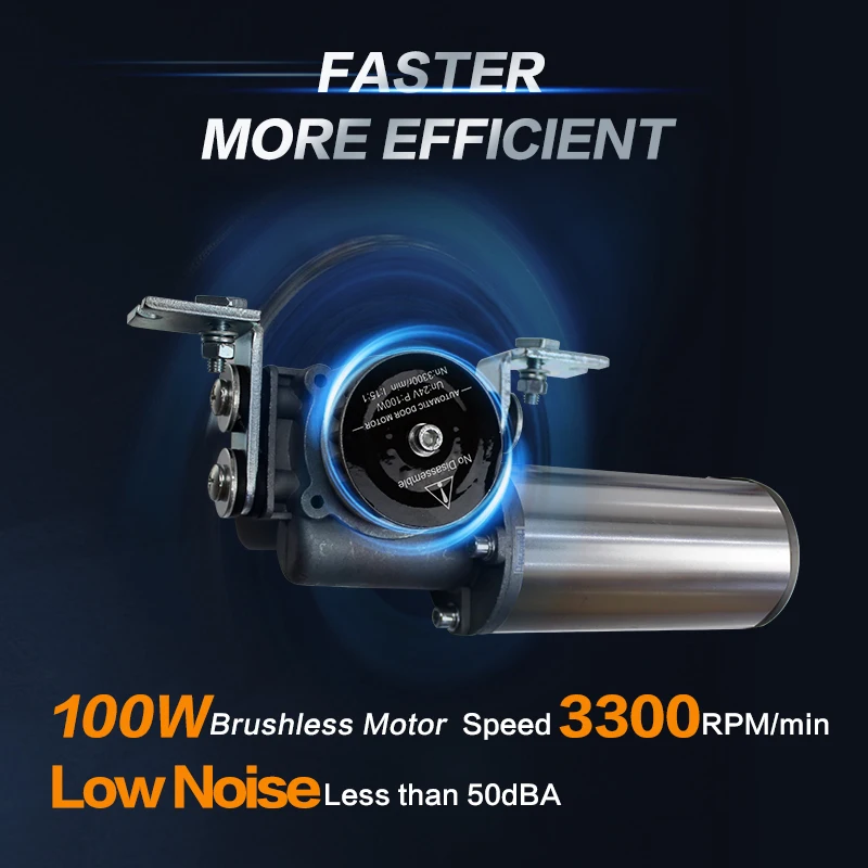 Doortec Frame & frameless automatic sliding door system SPIDER European standard EN16005