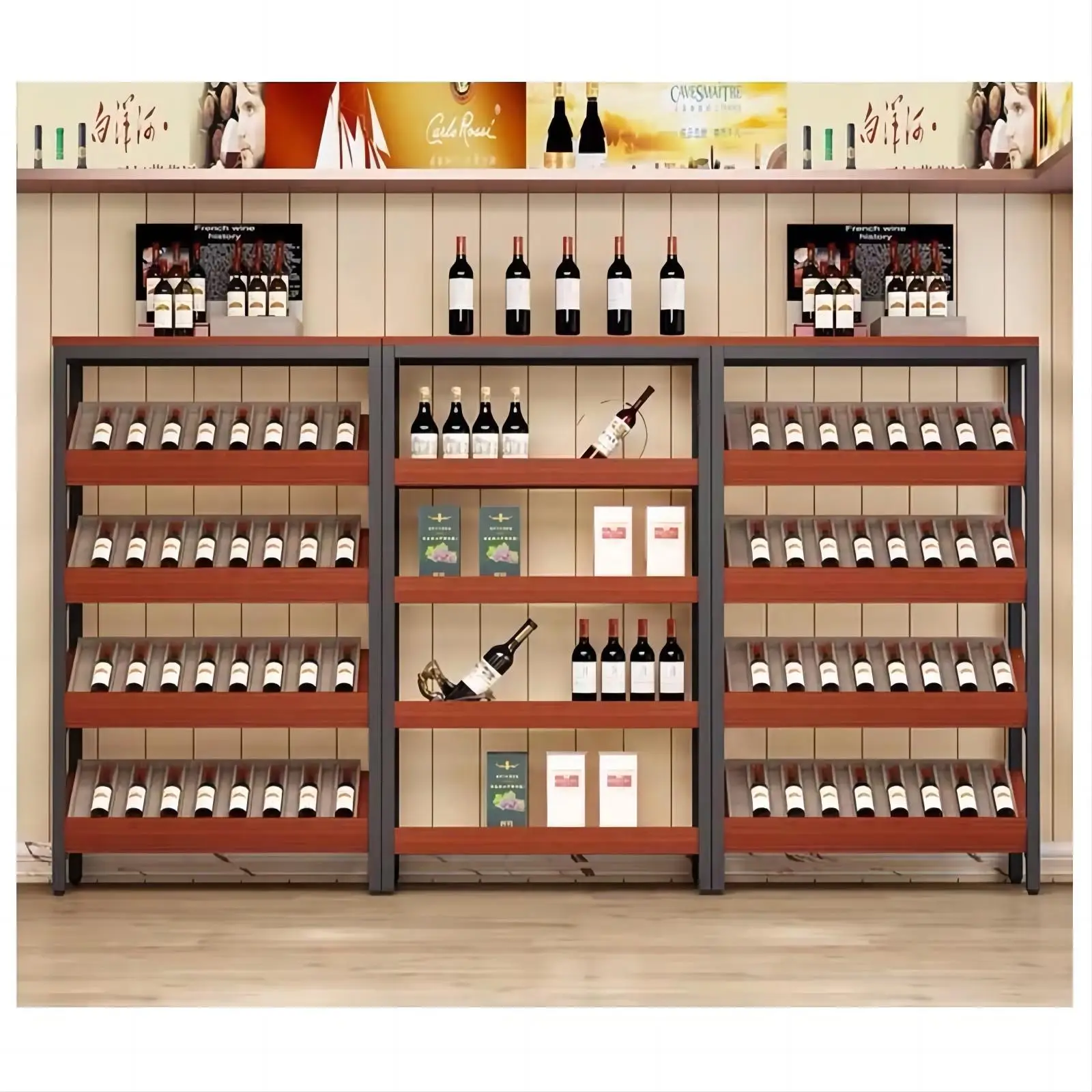 Supermarket Display Stand Display Stand For Supermarket Miniso Stand Shelves Can Storage Shelves Multifunctional Display Rack