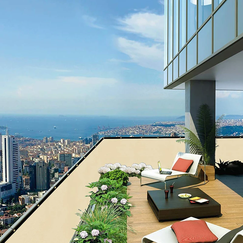 Manufacture Enclosure Fence Net 100% virgin HDPE Balcony Anti Dust Protection Net Garden Privacy Fence Net