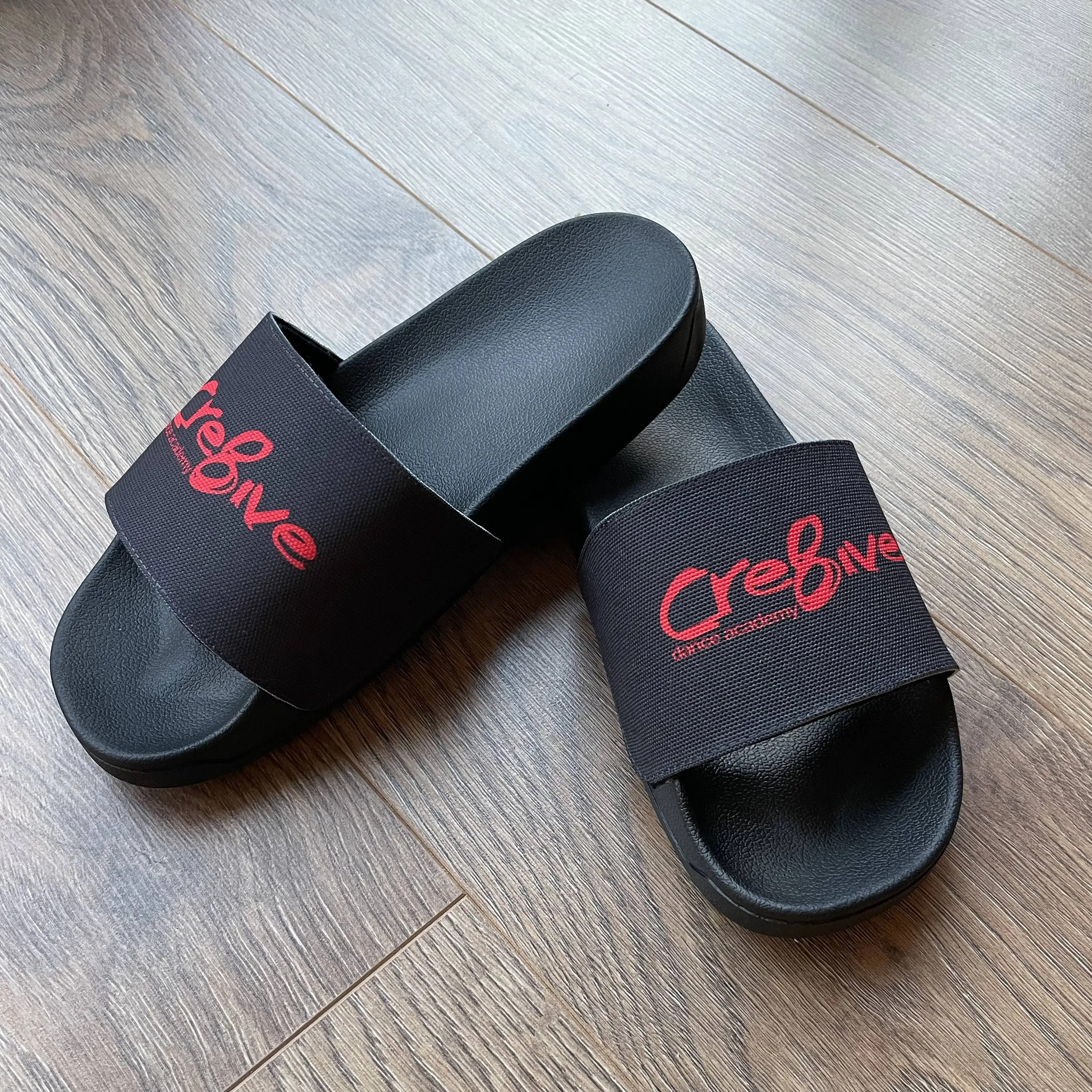 sublimation sliders plain white black sublimation slides, unisex blank polyester sublimation blanks slippers adult and kids