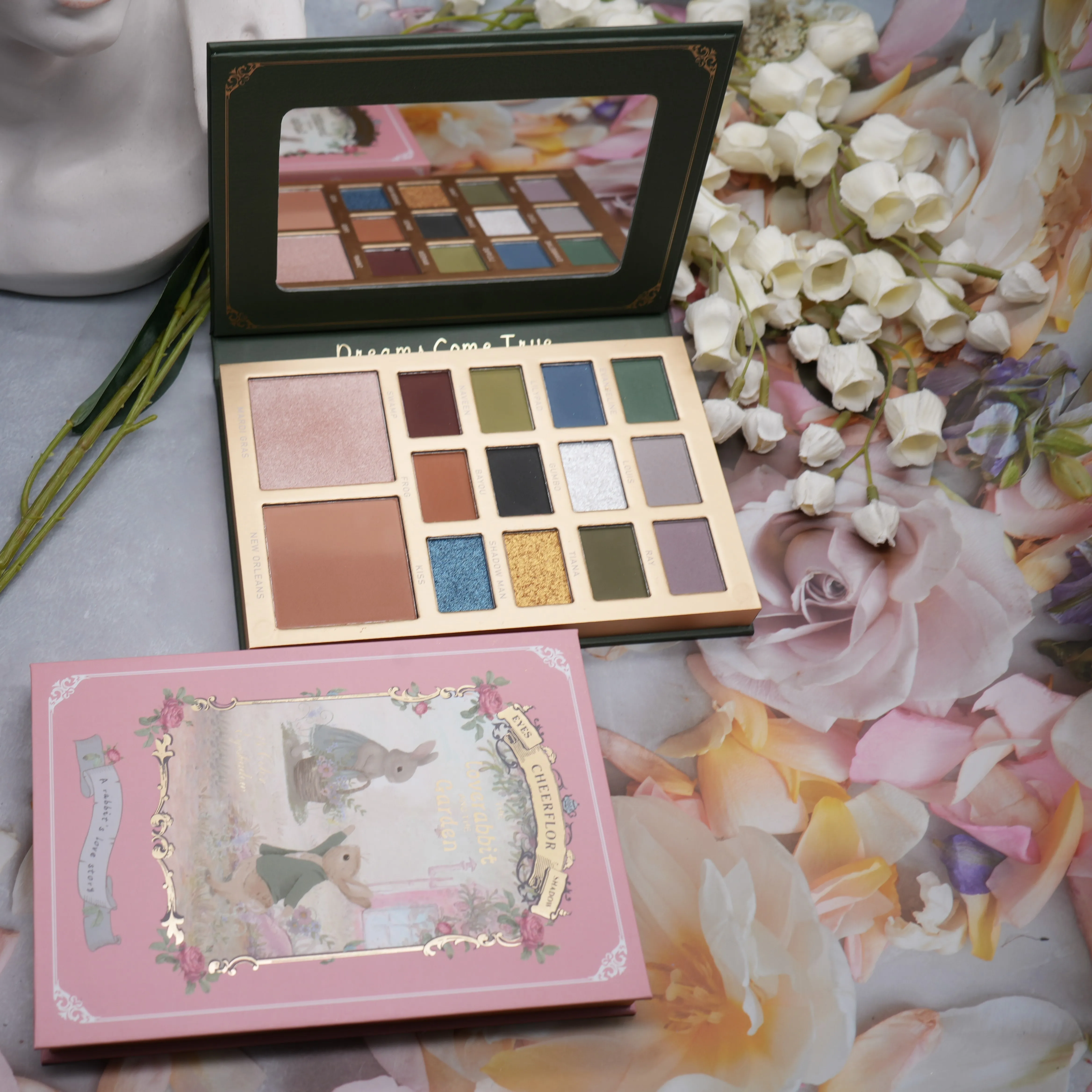 18 цветов металлик кремовый макияж веганская косметика хамелеон многохромные дуохромные тени для век одна банка желе блестящий гель глаз