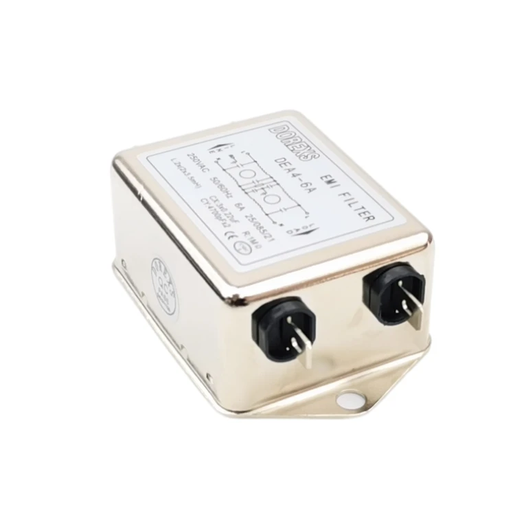 single phase emi noise filter 3A 6A 20A 10A for electrical appliances