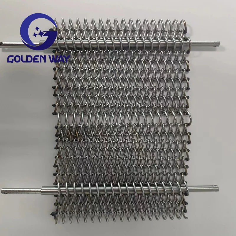 Top Selling Stainless Balanced Woven Chain Link Wire Mesh Conveyor Belt For Baking
