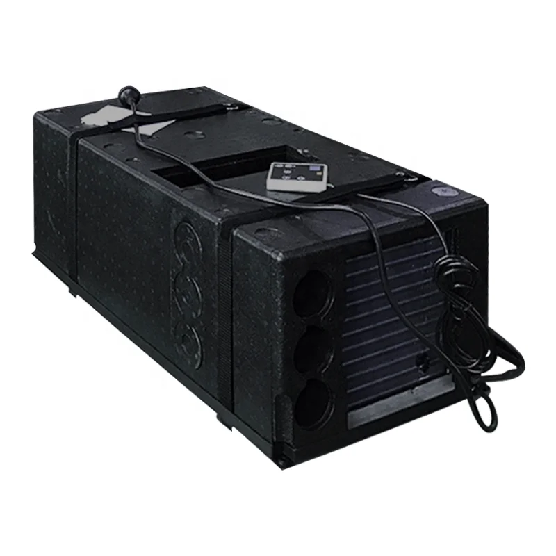 Puremind 9000Btu 115V Bottom Car Air Conditioning for Caravan Motorhome Heavy Car Truck Under Bench RV Air Conditioner